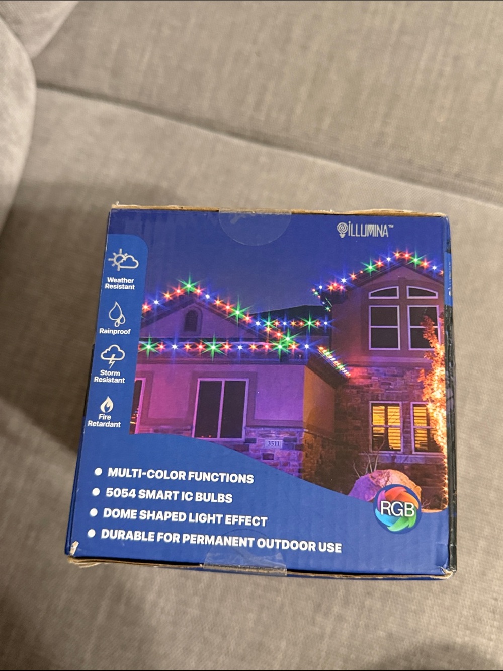 Weatherproof Smart Outdoor Lights Multicolor - Music Connection (50ft) - Picture 2 of 5